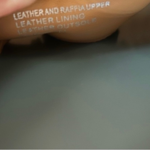 Tory Burch Rope Flat Slide Sandal Dress Calf GRAY Size 8 - Picture 10 of 12